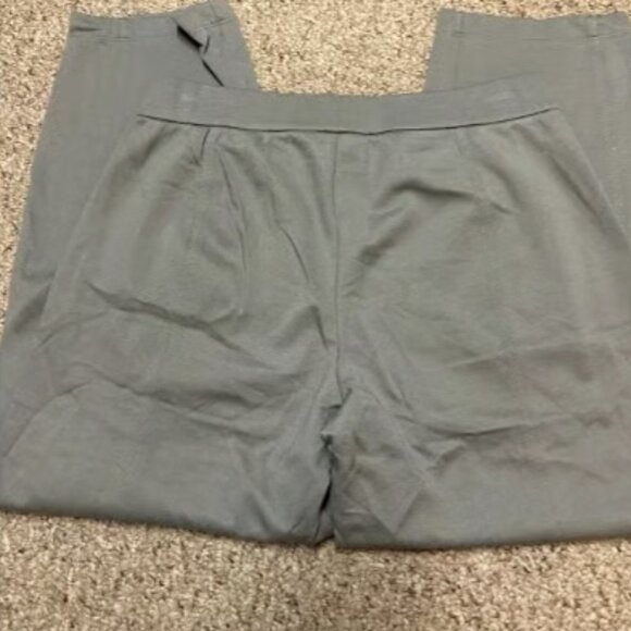 EILEEN FISHER KNIT PONTE FLEX TENCEL PULL ON LANTERN PANTS TAUPE GRAY M NEW - Picture 5 of 8